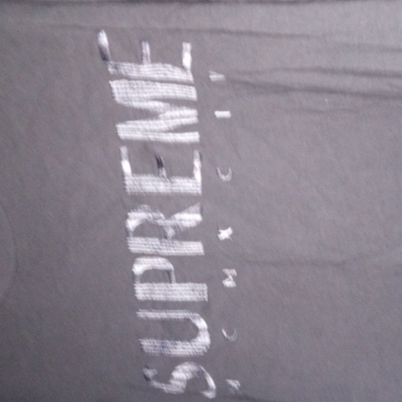 Supreme t-shirt XL charcoal - Picture 1 of 3